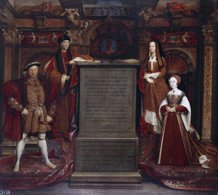 Leemput, Remigius van Henry VII and Elizabeth of York (mk25) Sweden oil painting art